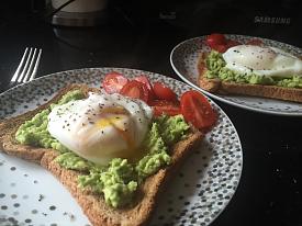 Avocado and poached egg  - Lunch idea-avegtoast.jpg